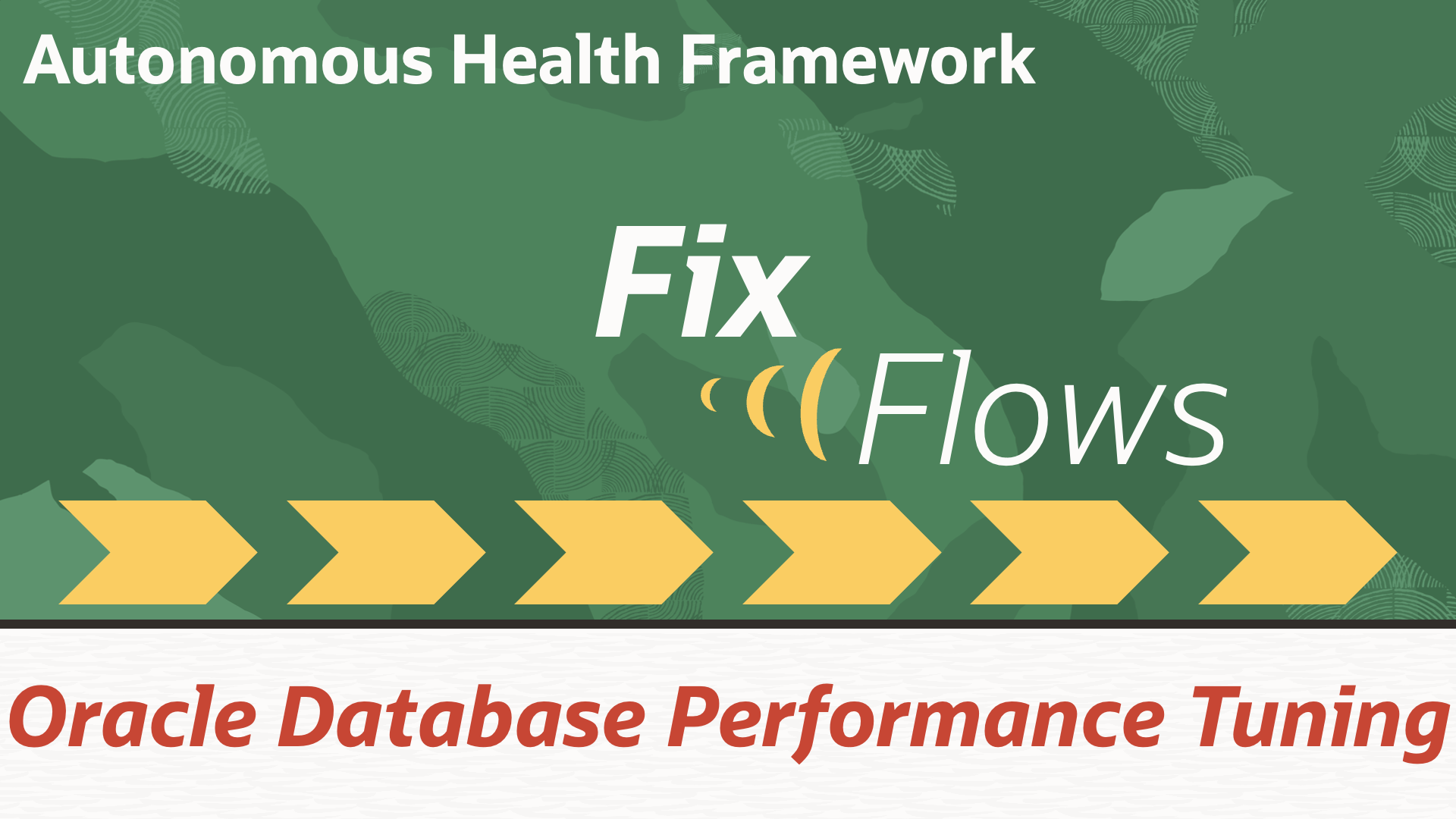 Database performance tuning - Fix Flow