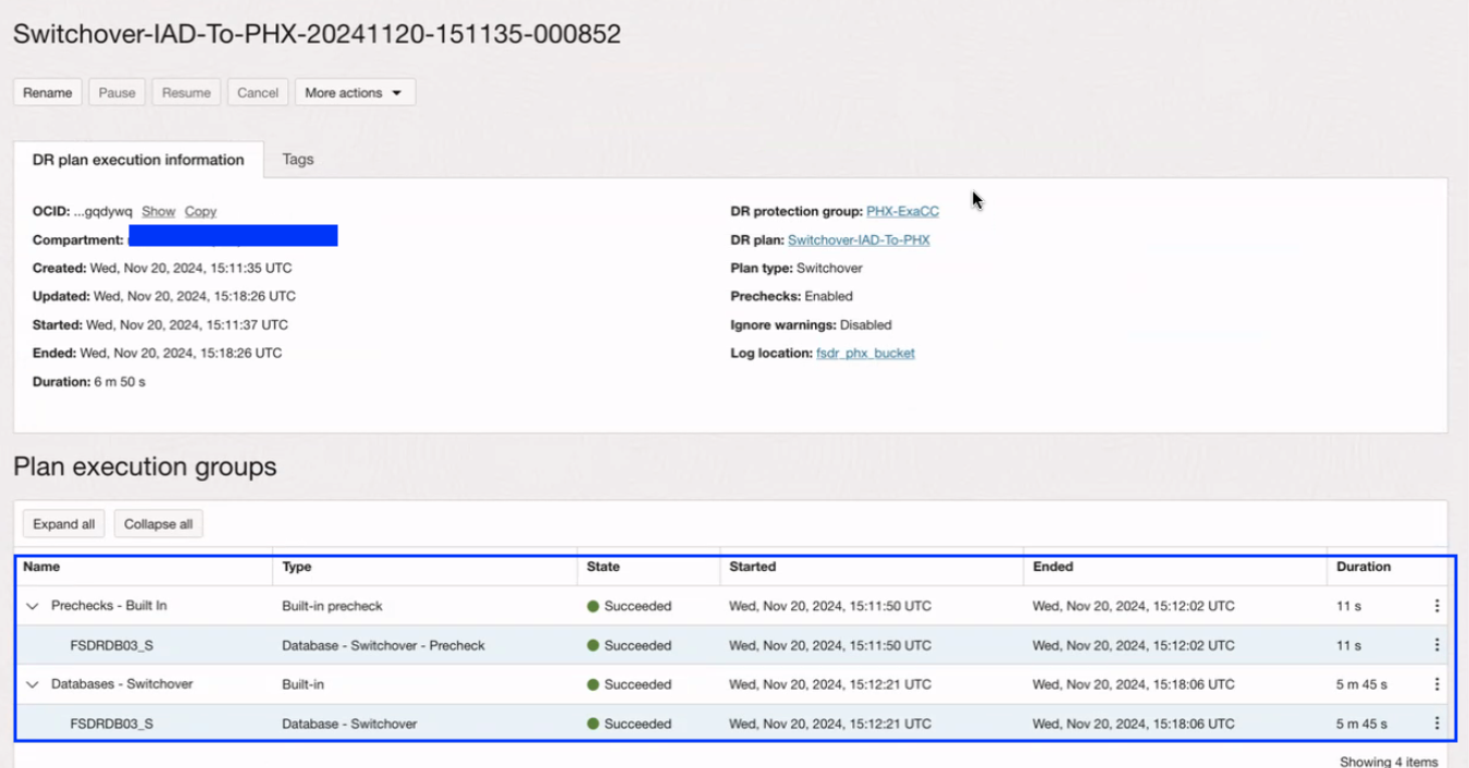 ExaCC-SO-Planrun-IAD-PHX