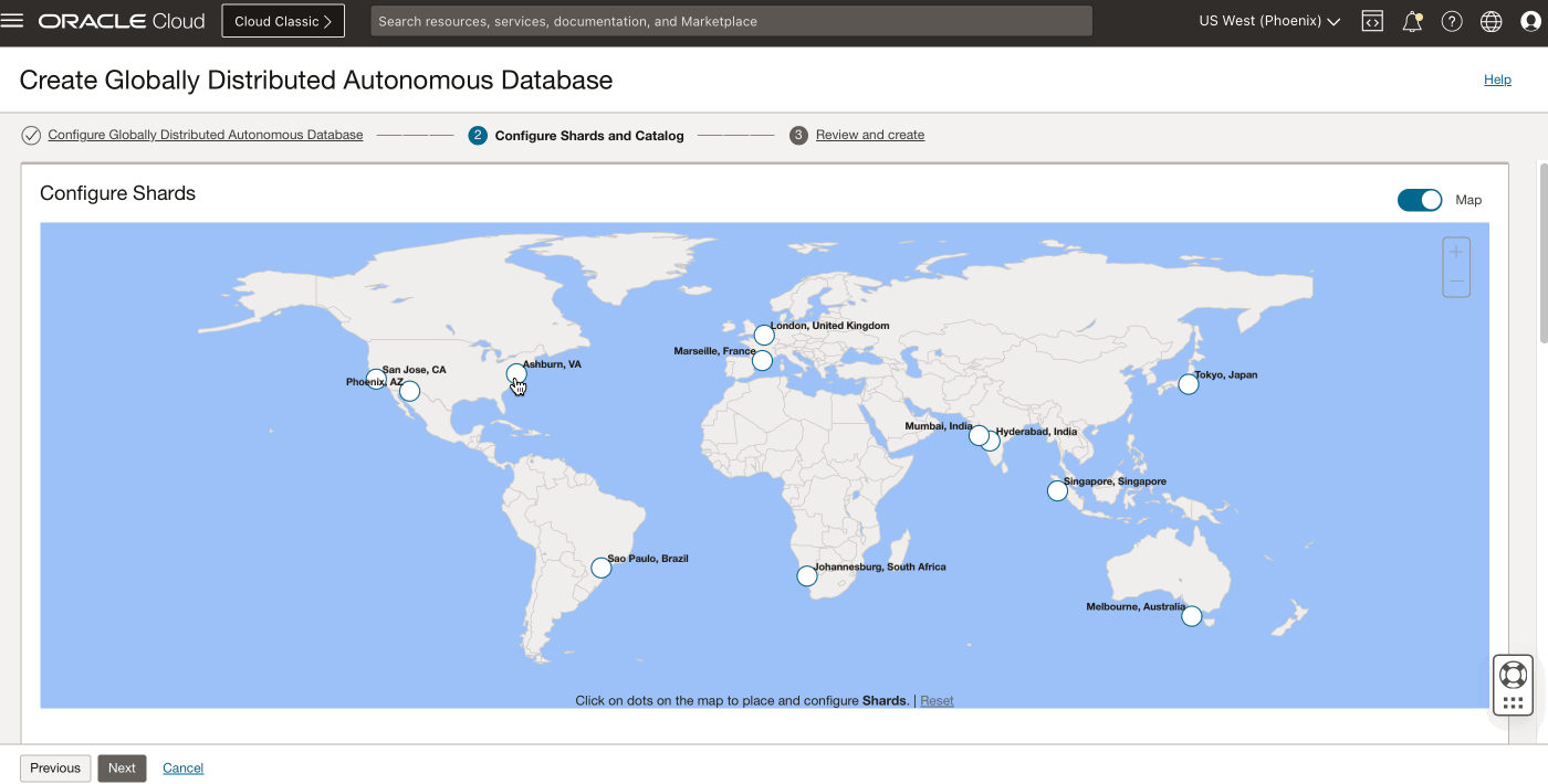 Globally Distributed Autonomous Database