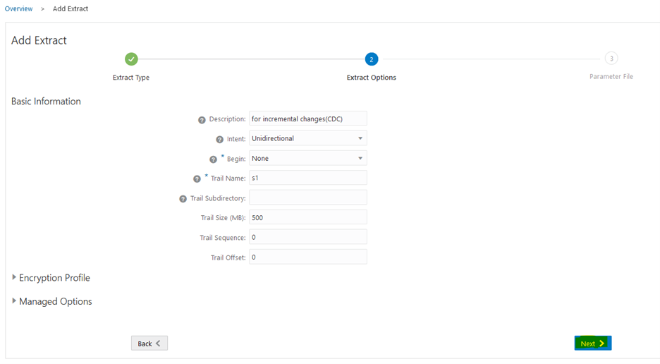 Add CDC Extract - 2/3