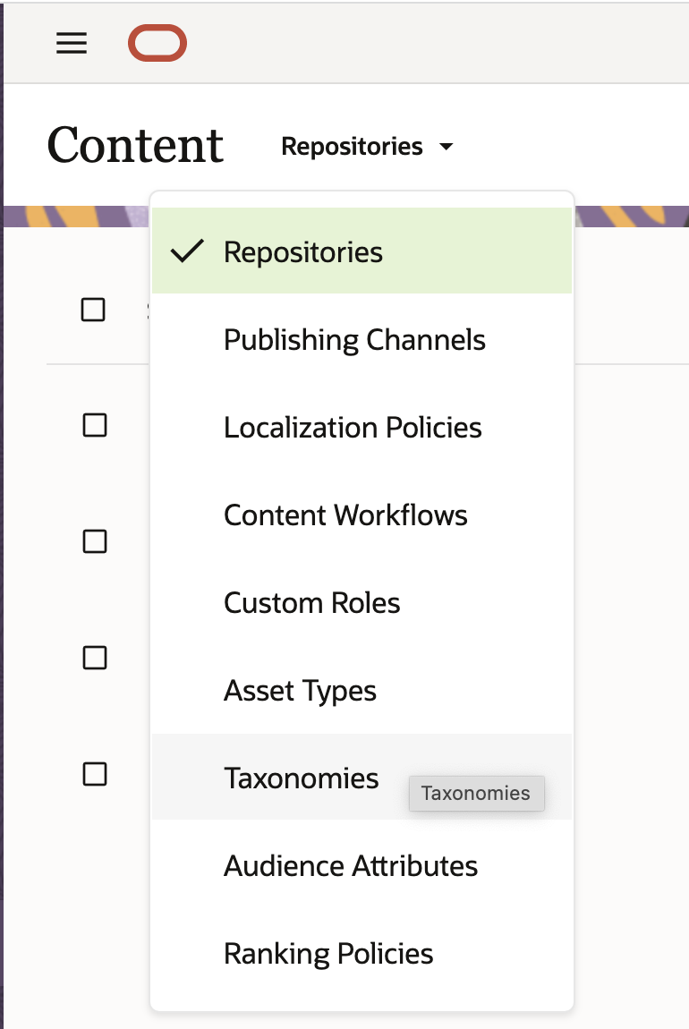 Create taxonomies