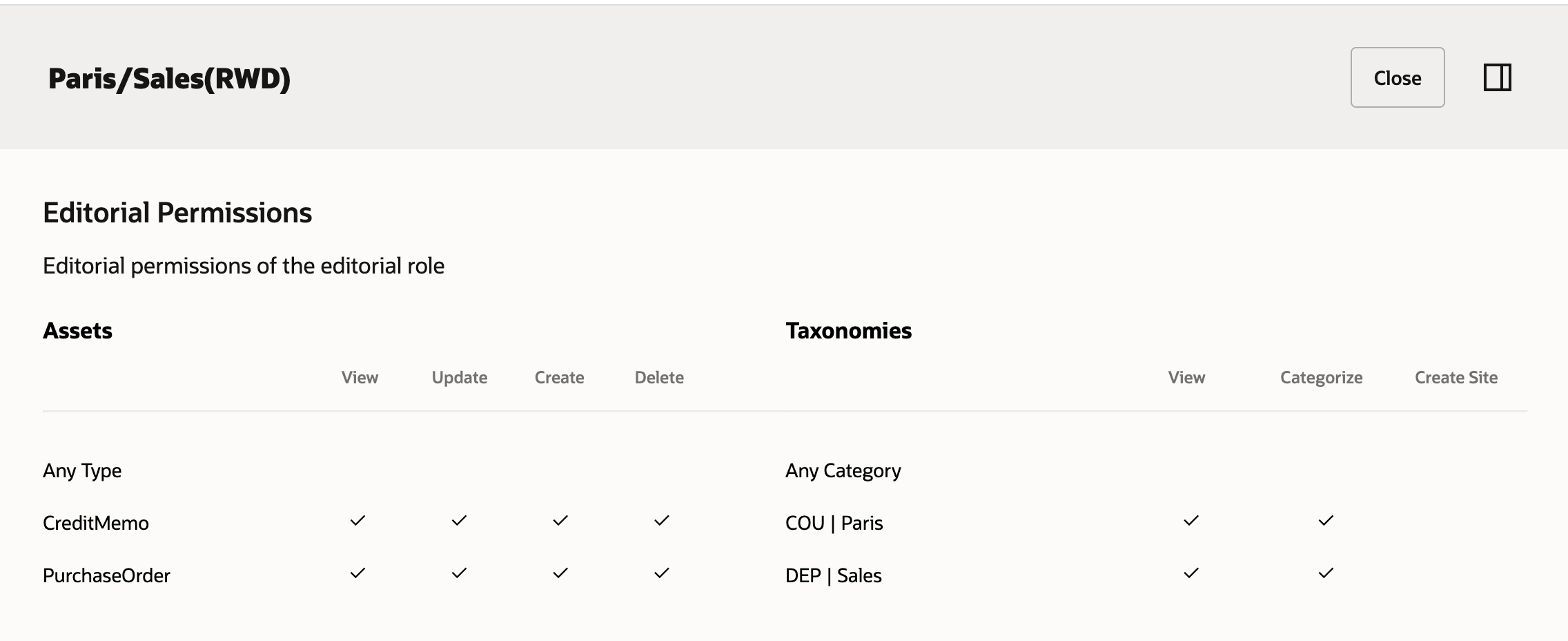 Paris/Sales RWD