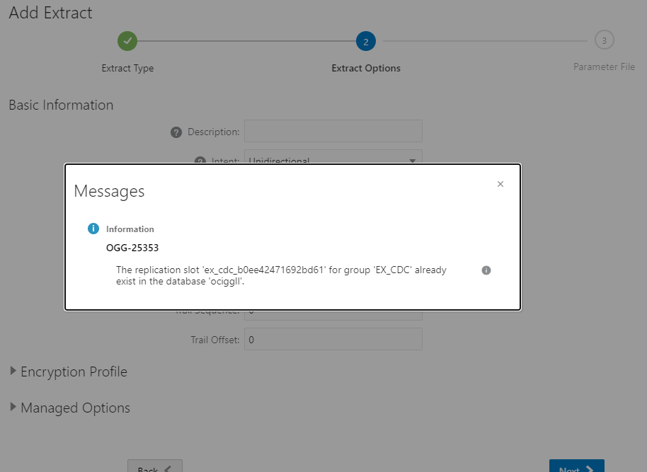 Using the existing slot