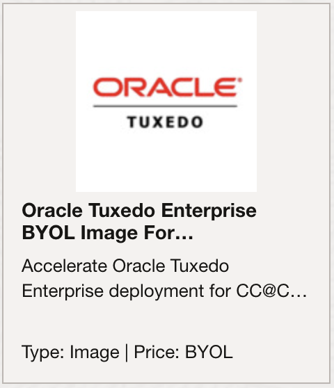 Oracle Tuxedo