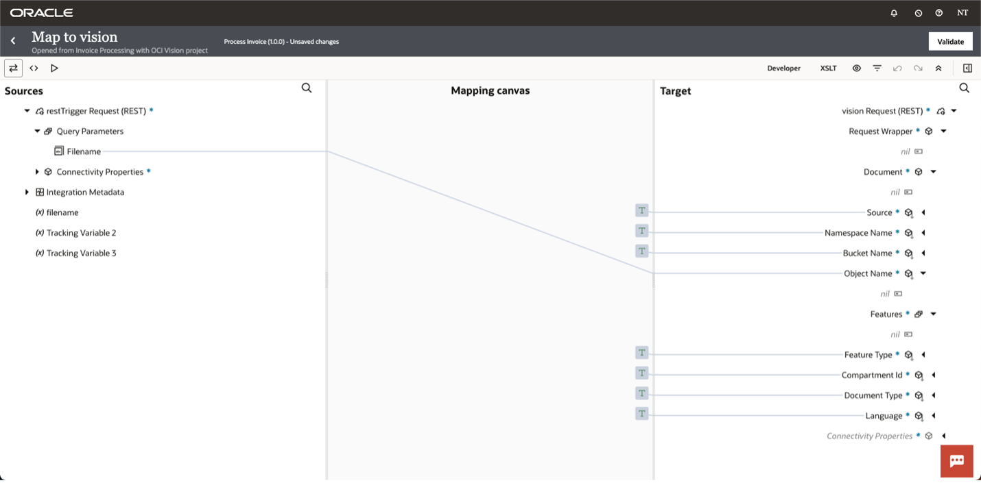 Data Mapping Request