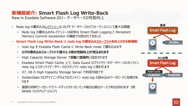 Exadata Smart Flash Log Write-Back